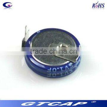 RoHS approved super capacitor 1f 5.5v for solar led light
