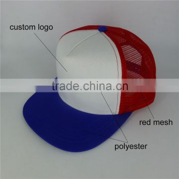 Cheap wholesale blank trucker hats, plain trucker caps in wholesale, 100 polyester trucker cap without any logo