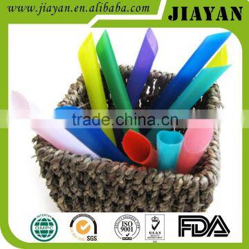 Colorful Disposable Straight Bevel Jumbo Plastic Straw photo-2