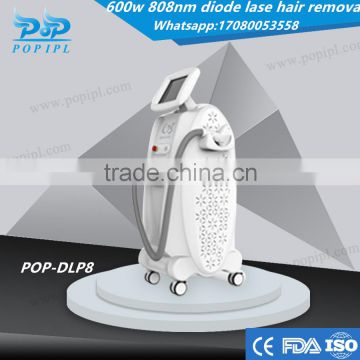 808nm Diode laser permanent hair removal machine from China supplier POPIPL 808nm diode laser