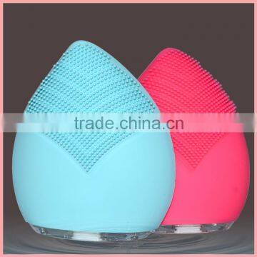 2016 New Products On Market Silicone Facial Cleansing Brush