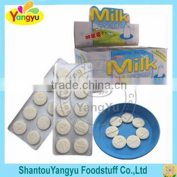 Best choose white milk flavor nutrition round press candy