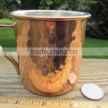 hammered copper mugs