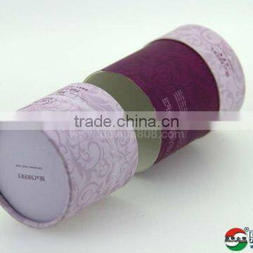 Luxury Customized Printed Round Paper Carton Cosmetic Packaging Tube photo-5