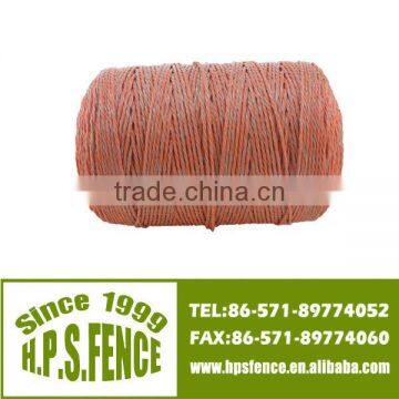 (China manufacture) Hot sale PE UV stablilized electric fence twine wire for fence post