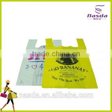 plastic bag with printing