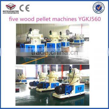 dedusting system new condition CE certificate wood pellet machine / wood fuel making pellet machine