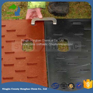 Hot-selling Black HDPE Plastic Ground Mat Durable HDPE Road Mat photo-5
