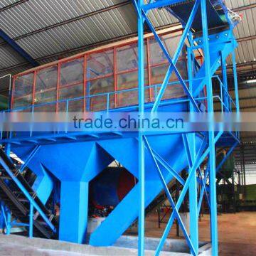 Fertilizer sieving machine