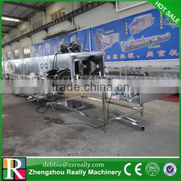 Industrial automatic plastic basket washing machine with dry/pallet washer