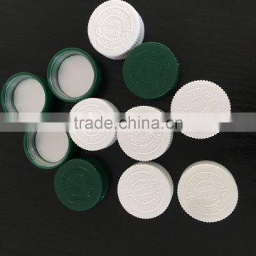 child proof pharma medicine cap, CRC medicine lid, health care capsules bottle cap 38mm