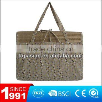 Folding straw mat / Straw mats for the beach/ Folding straw beach mat