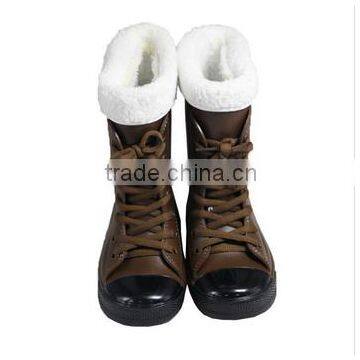 Kids Non-slip Outsoles With Shoes Lace Flexible PVC Boots photo-2
