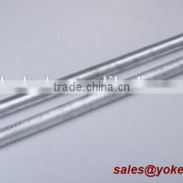 Hot dip Galvanized Ground Rod/Earth Rod for Power Line Fitting