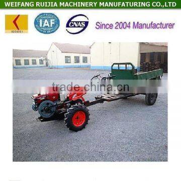 Hot Sale Factory Price Power Trailer Tractor Made in China ! 8hp to 22hp Diesel Walking Tractors With Accessories for Sale ! photo-2