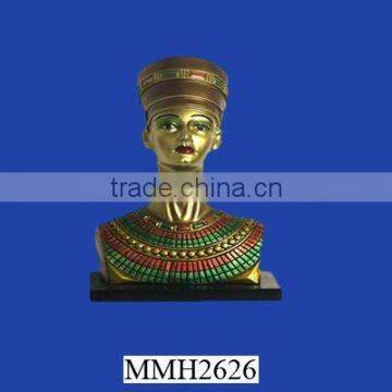 Sacred queen polyresin egyptian statue wholesale