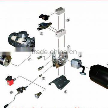 12v Hydraulic Power unit for snow removal truck