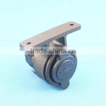 Dual Port Car USB Charger Socket Splitter photo-2