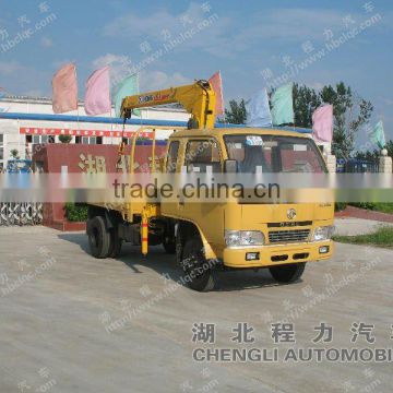 Dongfeng 2T mini crane dump truck sale