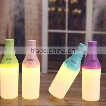USB Mist Maker Humidifier Fogger LED Light Pureness Type Essential Oil Diffuser Humidifier photo-4