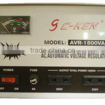 High Accuracy Full automatic AC voltage stabilizer SVC-1500VA