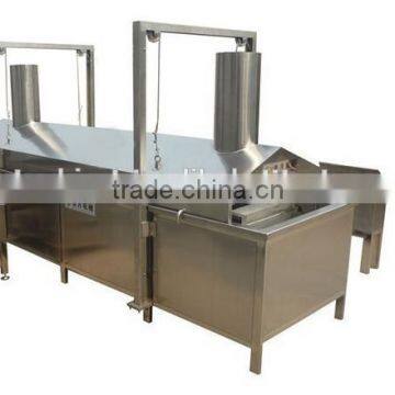 Best price 100-150kg/h potato chips / French fries / snack pellet continuous fryer made in china