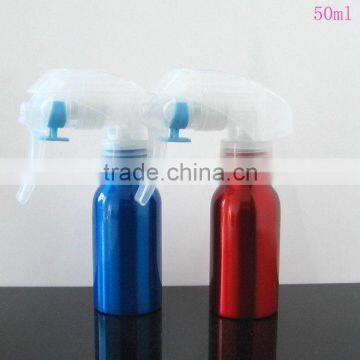2017 Wholesale 30m -500ml Empty Aluminum Bottle With Mouse Trigger Sprayer Aluminum Trigger Spray Bottle for Cosmetic Packaging photo-2