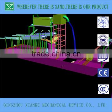 High efficient gold machine/gold mining machinery