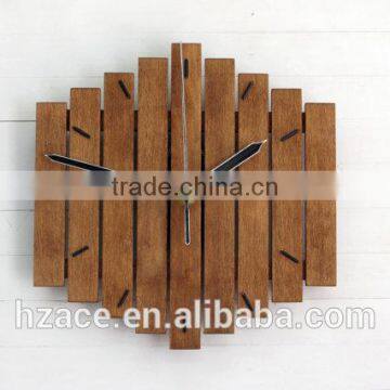 Wooden wall clock