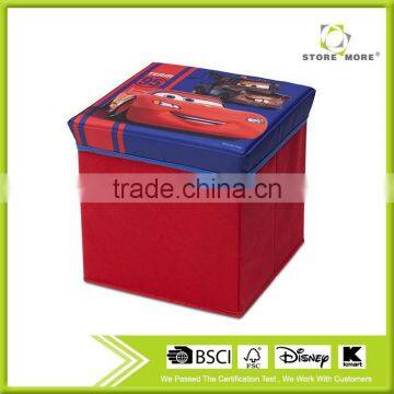 Disney Audited Factory Pixar Cars Ottoman Seat With Storage photo-2