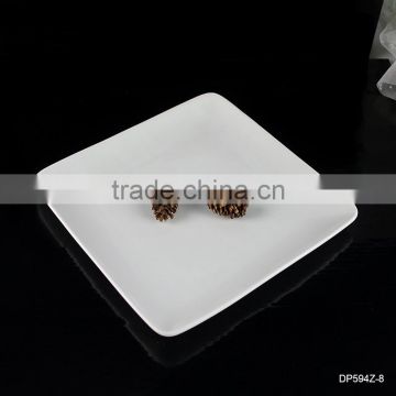 China factory suppliers custom design wholesale ceramic square plate