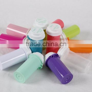 Pop Top Plastic Colorful Marijuana Vials Joint Tubes