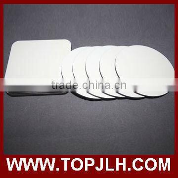 China Supplier Hot Sell Wholesale Custom Bulk Blank Cheap Round Mdf Cork Coaster photo-2