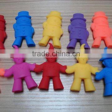 High Quality Clown -shaped Silicone Chopsticks Holder photo-6