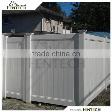 FenTECH brand hot sale 6ftx8ft used vinyl privacy fence