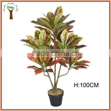 Artificial Variegated Laurel Tree photo-2