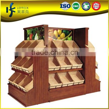 Low price multi-side fruit shop fitting / fruit shop display