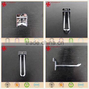 4"Pegboard Slatwall Single Hook Pin Shop Display Fitting Prong Hanger Plate - Pack of 100 photo-5
