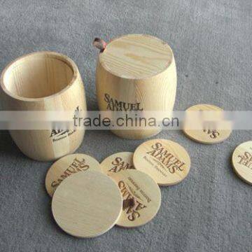 Coffee Bean Packaging Wood Barrel