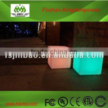 bar use furniture plastic illuminated led club chair