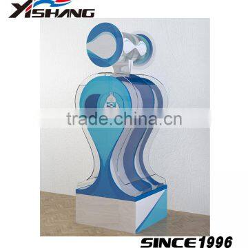 Unique Shape Design Supermarket Shopping Mall Rack Brand Display Stand photo-2