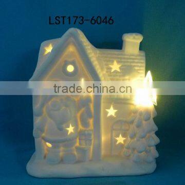 Hot Sell Home Ornament Ceramic Christmas House photo-4