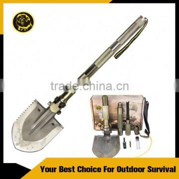 Black Portable Folding Car Shovel