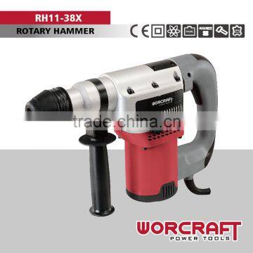 38mm 3 function 1050W SDS-MAX Electric Rotary hammer drill WORCRAFT RH11-38X