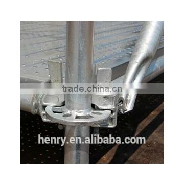 EN74 & BS1139 standard Ringlock scaffolding system