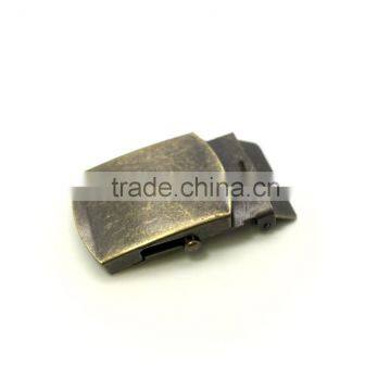 Antique Brass 1-1/2" Stamping Steel, Hot Sale Garment Cloth Metal Stamping Steel Military Belt Buckle With Tip photo-2