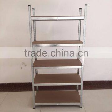 adjustable steel goods shelves with heavy duty sheet metal storage rack