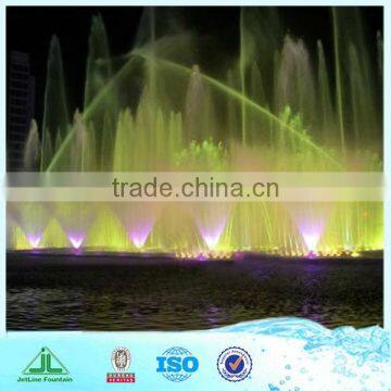 Music Water Fountain in a Lake, City Park of Wenzhou photo-3