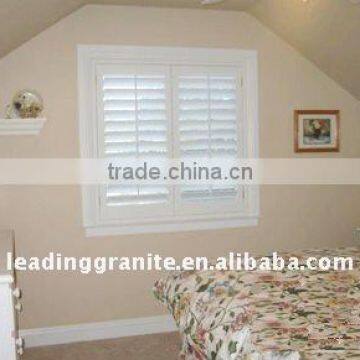 plantation shutter window