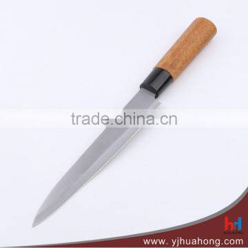 Wooden Handle Stainless Steel Japanese Sushi Knife (HF-27A) photo-4